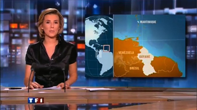 JT 20h TF1, Guyane